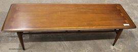 Mid Century Modern Danish Walnut Coffee Table – auction estimate $100-$300 