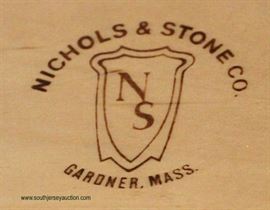 SOLID Cherry Bracket Foot Dresser – Nice Quality – by “Nichols and Stone Furniture” – auction estimate $300-$600 