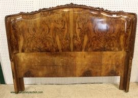  ANTIQUE Queen Size Burl Exotic Walnut Headboard – auction estimate $100-$300

ANTIQUE Exotic Burl Walnut 4 Door French Style Armoire – auction estimate $300-$600

ANTIQUE Burl Exotic Walnut Carved and Fancy Dresser with Mirror – auction estimate $300-$600

ANTIQUE Ornate Exotic Walnut Carved Dressing Vanity – auction estimate $300-$600

Match PAIR of Burl Exotic Walnut Bedside Stands – auction estimate $100-$300 