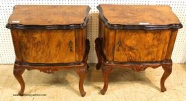  ANTIQUE Queen Size Burl Exotic Walnut Headboard – auction estimate $100-$300

ANTIQUE Exotic Burl Walnut 4 Door French Style Armoire – auction estimate $300-$600

ANTIQUE Burl Exotic Walnut Carved and Fancy Dresser with Mirror – auction estimate $300-$600

ANTIQUE Ornate Exotic Walnut Carved Dressing Vanity – auction estimate $300-$600

Match PAIR of Burl Exotic Walnut Bedside Stands – auction estimate $100-$300 