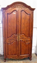  Country French Style Oak 2 Door Gentlemen’s Armoire by “Unique Furniture” – auction estimate $300-$600

  
