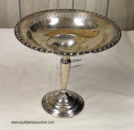 Sterling Silver Compote – auction estimate $50-$100 