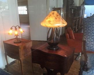 Art Glass Lamps 