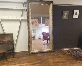 Large Gilted Mirror 
