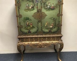 Hand Painted Cabinet 