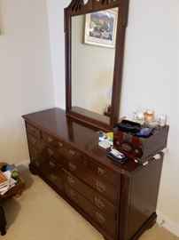 Thomasville Dresser and Mirror