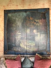 Hand Painted screen