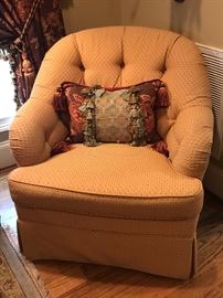 Ethan Allen upholstered chair