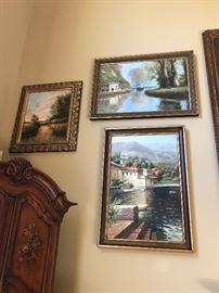 Original oil paintings