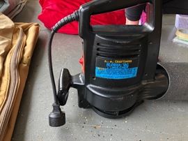 Craftsman blower, vac and mulcher