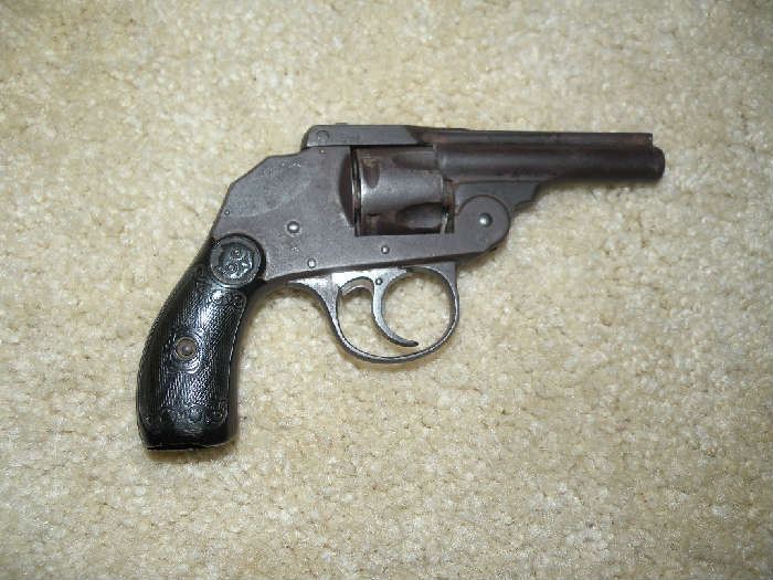 Iver Johnson Small Frame Safety Automatic Hammer First Model 32 cal. S&W  Mfg'd in mid-1890's