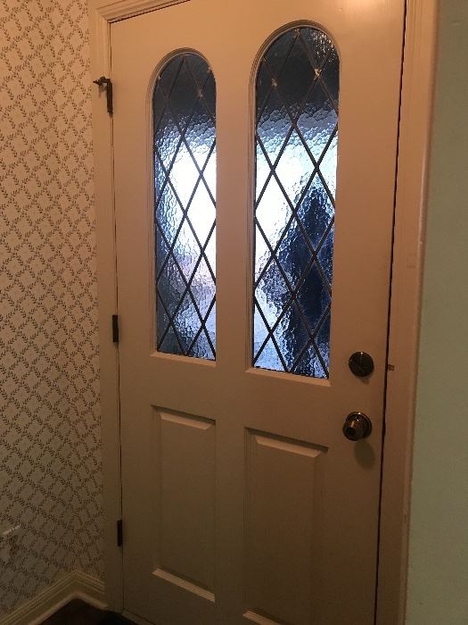 1 of 2 entry doors