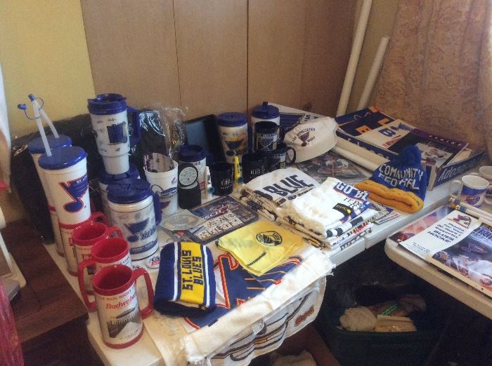 Tables of blues items