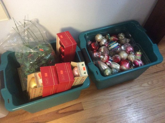 Old Christmas ornaments