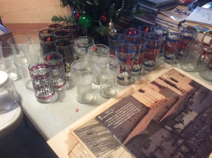Soda glasses