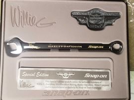#300: 95th Anniversary Harley Davidson Snap-On Special Edition Signature Wrench
