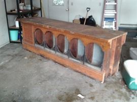 ANTIQUE COUNTER. $895.00