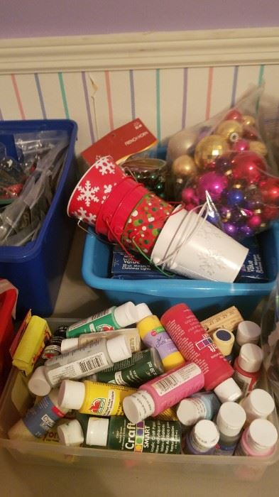 Paint, Christmas Crafts