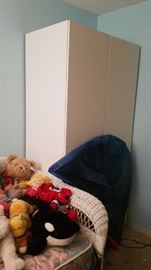 Craft Cabinet and IKEA play tent, plush