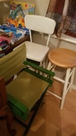 Stools and chairs