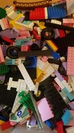 Big bin of Legos