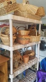 Baskets, shelving