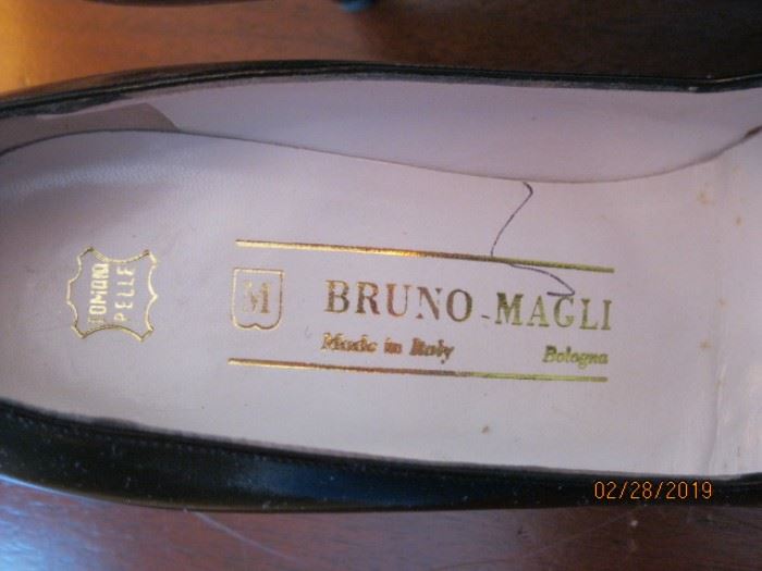 One pair Bruno Magli heels