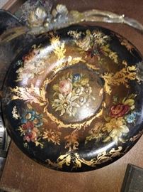 The owners Great Great Aunt did some of the beautiful gold leafing and painting.  Their Grandmother owned a American Indian Museum in Sisters a lot of historical things