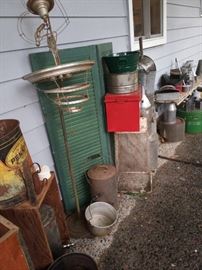 There are many many fabulous metal pieces at this sale.