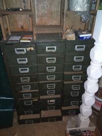 Several fabulous filing cabinets