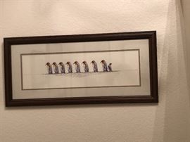 Falkland Islands Penguin Framed Print	 