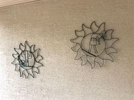 Wrought Iron Sun/Roadrunner/Saguaro         
Wrought Iron Sun Kokopelli  