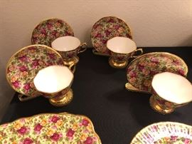 royal albert old country roses chintz 17 piece set