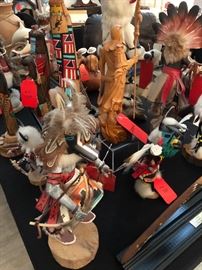 Many Authentic Native American Kachina