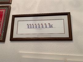 Falkland Islands Penguin Framed Print     