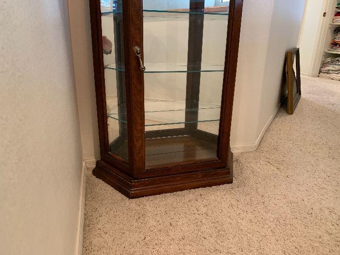 Display Cabinet    72x29x10in    HxWxD  