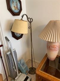 Antique Brass Floor Lamp b328  