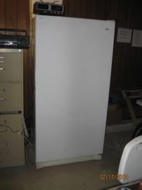 Full size freezer.  We also have a side by side refrigerator.