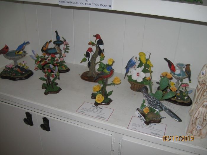 Danbury Mint bird collection