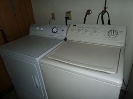 WASHER AND GAS DRAYER