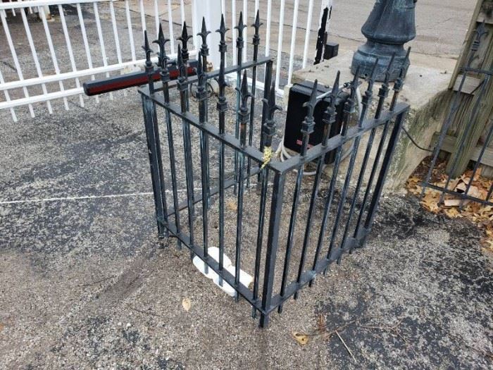 Metal U shaped protective barrier