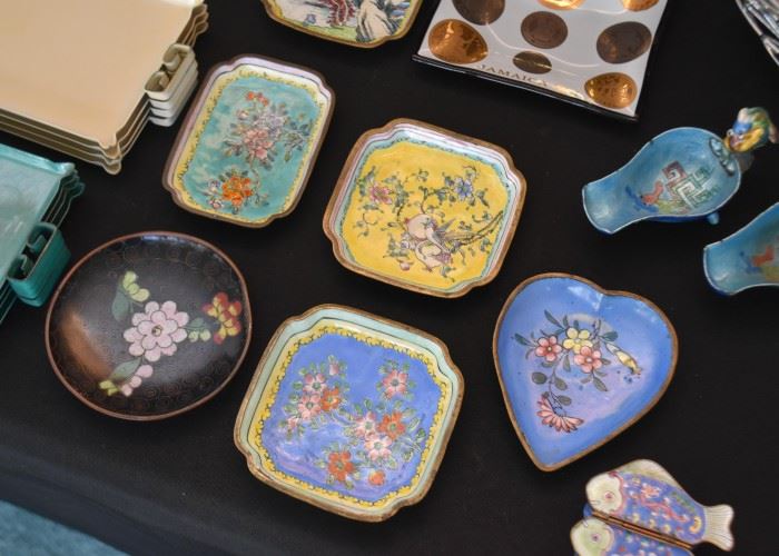 Chinese Enamelware Dishes