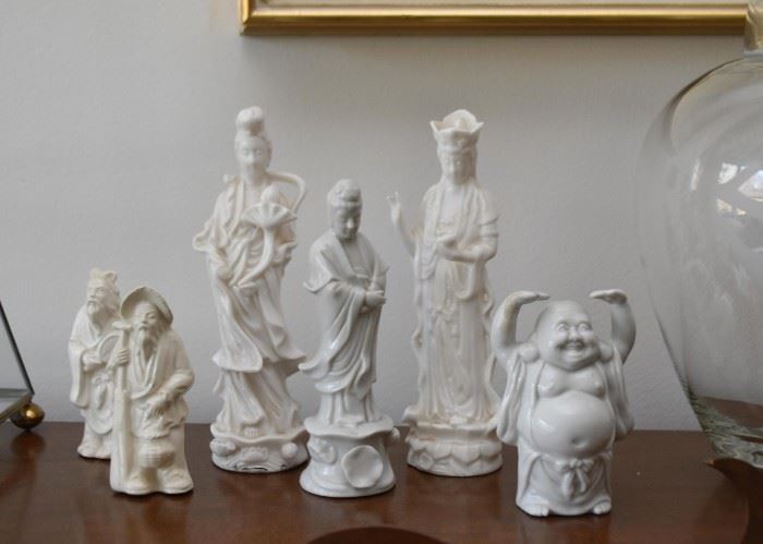 Chinese Figurines, Blanc de Chine