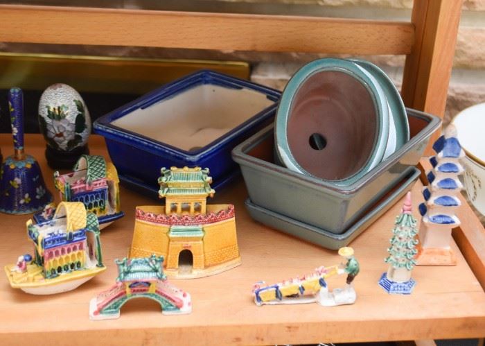 Ceramics - Bonsai Planters & Miniatures