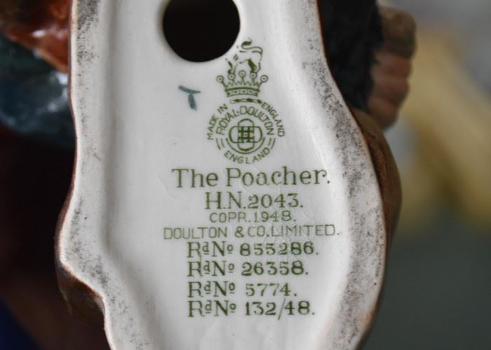 Royal Doulton Figurine, The Poacher (England)