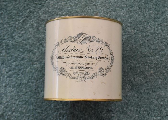 Vintage Smoking Tobacco Tin
