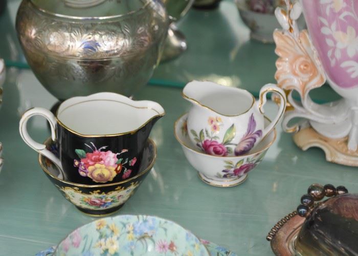 Vintage China Creamers, Teacups