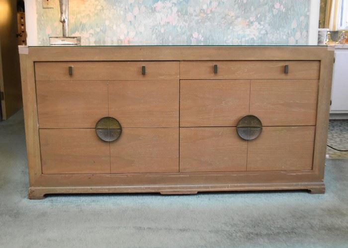 Mid-Century Chest of Drawers / Dresser by Albert Distinctive Modern Furniture (Approx. 64" L x 19.5" W x 32.5" H)