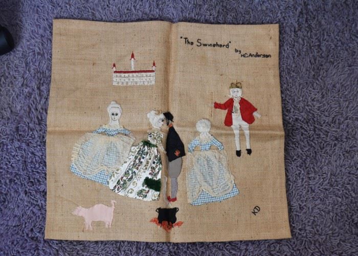 Handmade Textile / Embroidery Artwork