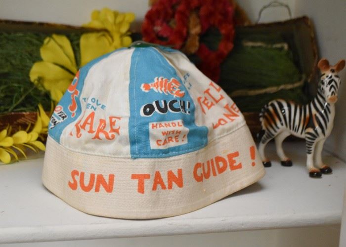Vintage Sun Tan Guide Children's Hat